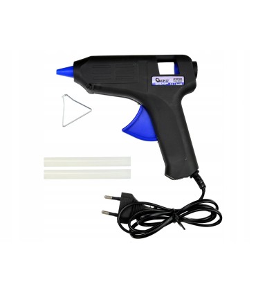 KLEJ NA GORĄCO PISTOLET 11MM + 2 WKŁADY KLEJOWE ZESTAW 230V 78W 200°C