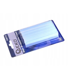 KLEJ NA GORĄCO TERMOTOPLIWY WKŁADY 11MM 10 SZTUK BEZZAPACHOWY PRZEŹROCZYSTY