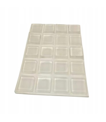 Odbojniki Silikonowe Do Mebli Transparentne 20szt Samoprzylepne Silikon