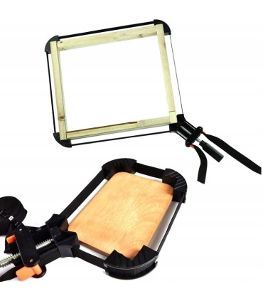 ŚCISK STOLARSKI TAŚMOWY KĄTOWY DO RAM REGAŁÓW PÓŁEK MEBLI SZUFLAD 4M TRWAŁY