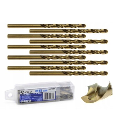 WIERTŁO KOBALTOWE DO METALU HSS ŚREDNICA 4,5mm STAL SZYBKOTNĄCA HSS M35