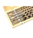 WIERTŁO WIERTŁA DO DREWNA ZESTAW 6-18 460MM 6 SZTUK DREWNIANA WALIZKA