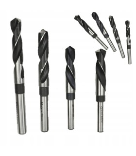 WIERTŁA DO METALU HSS 4241 14, 16, 18, 20mm 4 szt. SPIRALNE OKSYDOWANE