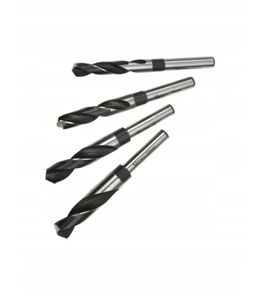 WIERTŁA DO METALU HSS 4241 14, 16, 18, 20mm 4 szt. SPIRALNE OKSYDOWANE
