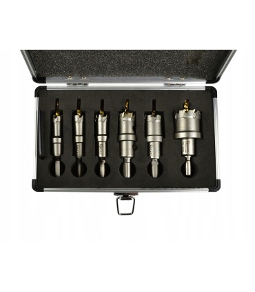 OTWORNICE WIDIOWE DO METALU WIERTŁO TYTANOWE 16-35