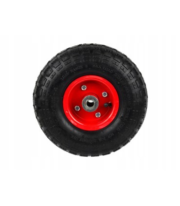 KOŁO DO TACZKI WÓZKA 3.50-4/2 SZEROKOŚĆ OPONY 81MM METALOWA FELGA