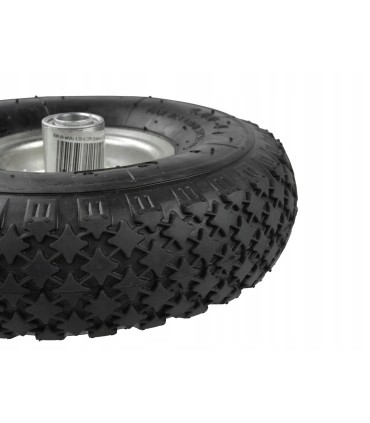 KOŁO DO TACZKI WÓZKA 4.00-4/2 SZEROKOŚC OPONY 85MM 2-PŁÓCIENNE DO 136 KG