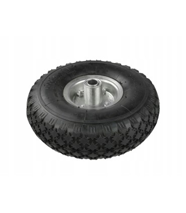 KOŁO DO TACZKI WÓZKA 4.00-4/2 SZEROKOŚC OPONY 85MM 2-PŁÓCIENNE DO 136 KG