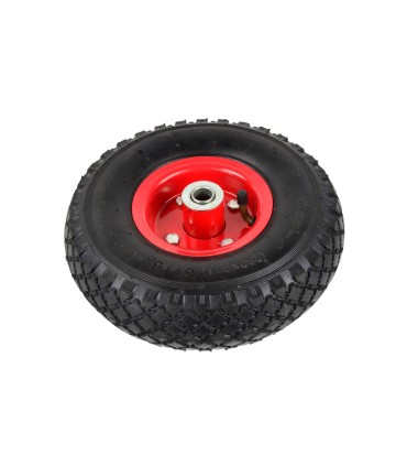 KOŁO DO TACZKI WÓZKA 3.00-4/2 SZEROKOŚĆ OPONY 75MM METALOWE DO 136KG FELGA