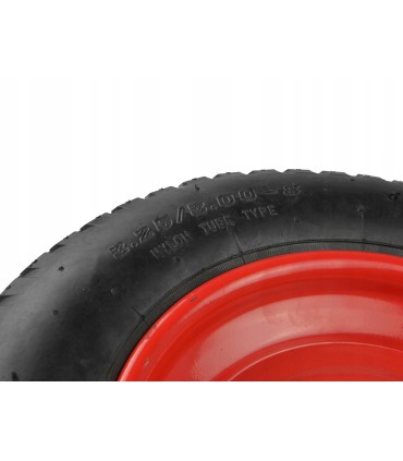 KOŁO DO WÓZKA 3.25-8/2 80MM DO TACZKI POMPOWANE METALOWA FELGA + OŚKA