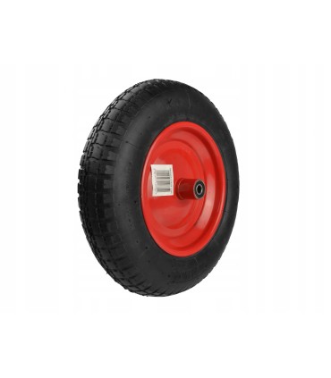 KOŁO DO WÓZKA 3.25-8/2 80MM DO TACZKI POMPOWANE METALOWA FELGA + OŚKA