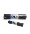 WORKI NA ŚMIECI GRUZ ODPADY BUDOWLANE CZARNE 120L ROLKA 5SZT FOLIA LDPE