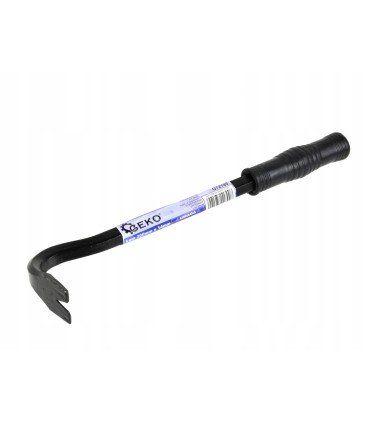 ŁOM BUDOWLANY ŁAPKA DO USUWANIA LISTEW BOAZERII GWOŹDZI 300MMX14MM STALOWY