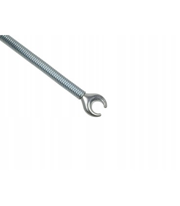 SPIRALA PRZETYKACZ DO RUR SPRĘŻYNA 9MMx5M PODWÓJNY HACZYK OCYNKOWANY DRUT