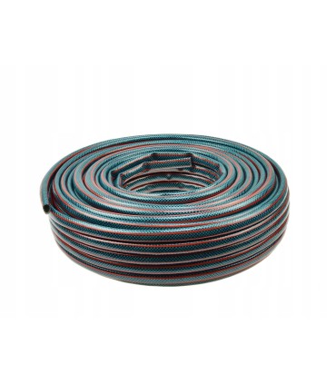 WĄŻ OGRODOWY 1/2" 50M 4 WARSTWOWY OCHRONA PRZED UV ELASTYCZNY 24 bar