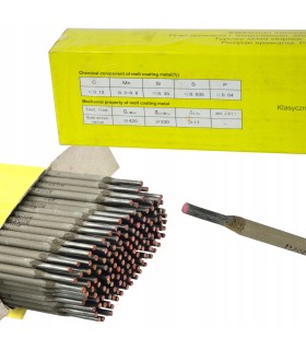 Elektrody Spawalnicze 4mm Różowe Rutylowe 5kg 350mm Rutylowo-Celulozowe