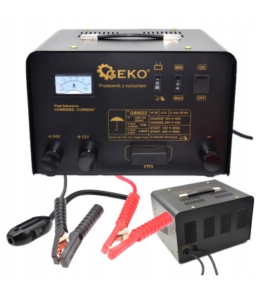 PROSTOWNIK ZESPÓŁ PROSTOWNIKOWY GZL-70 M-P 12-24V FAST CHARGE BEZPIECZNIKI