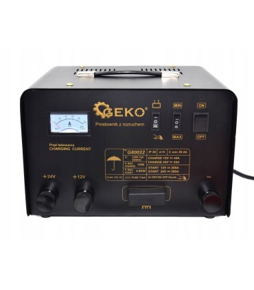 PROSTOWNIK ZESPÓŁ PROSTOWNIKOWY GZL-70 M-P 12-24V FAST CHARGE BEZPIECZNIKI