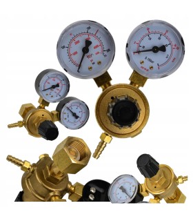 REDUKTOR CIŚNIENIOWY CO2 I ARGON DO BUTLI BUTLA 230 BAR JEDNOSTOPNIOWY