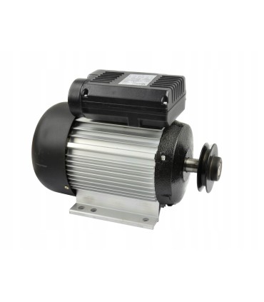 SILNIK ELEKTRYCZNY JEDNOFAZOWY 1,5kW/2KM SOLIDNE WYKONANIE WAŁEK 24MM