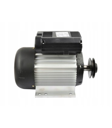 SILNIK ELEKTRYCZNY JEDNOFAZOWY 1,5kW/2KM SOLIDNE WYKONANIE WAŁEK 24MM