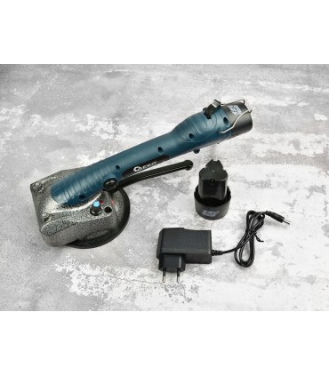 PRZYSSAWKA WIBRACYJNA DO PŁYTEK ELEKTRONARZĘDZIE 128MM ZESTAW 1500 mAh